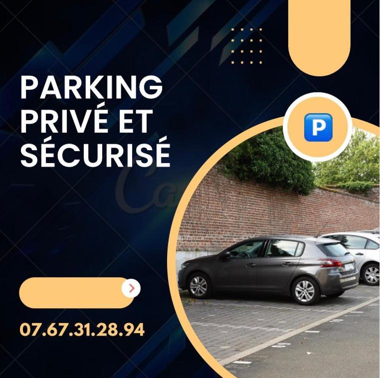 Le Carnot Appartement Avec 2 Chambres Separes Et Parking Privatif Et Securise Arras Bagian luar foto