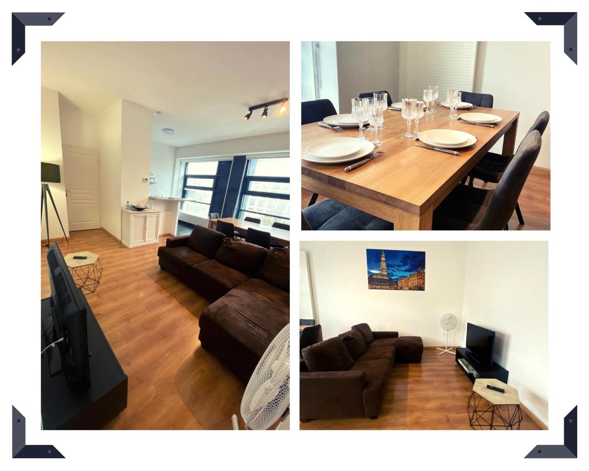 Le Carnot Appartement Avec 2 Chambres Separes Et Parking Privatif Et Securise Arras Bagian luar foto